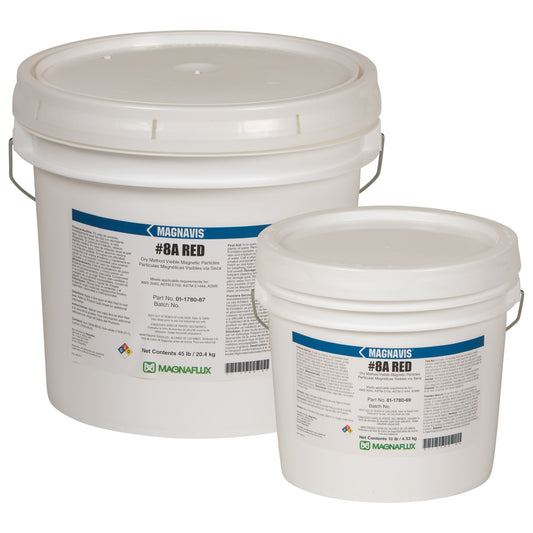 #8A Red Dry Method Non-Fluorescent Particles