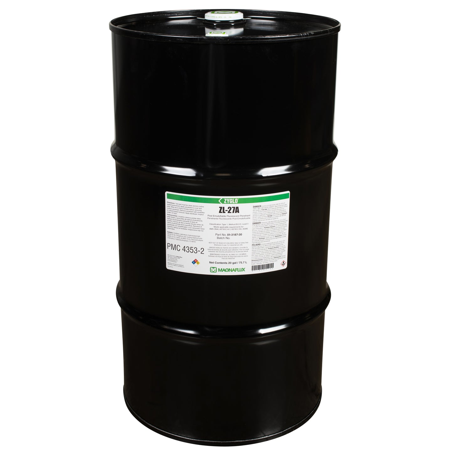 ZL-27A Post Emulsifiable Penetrants - Level 3