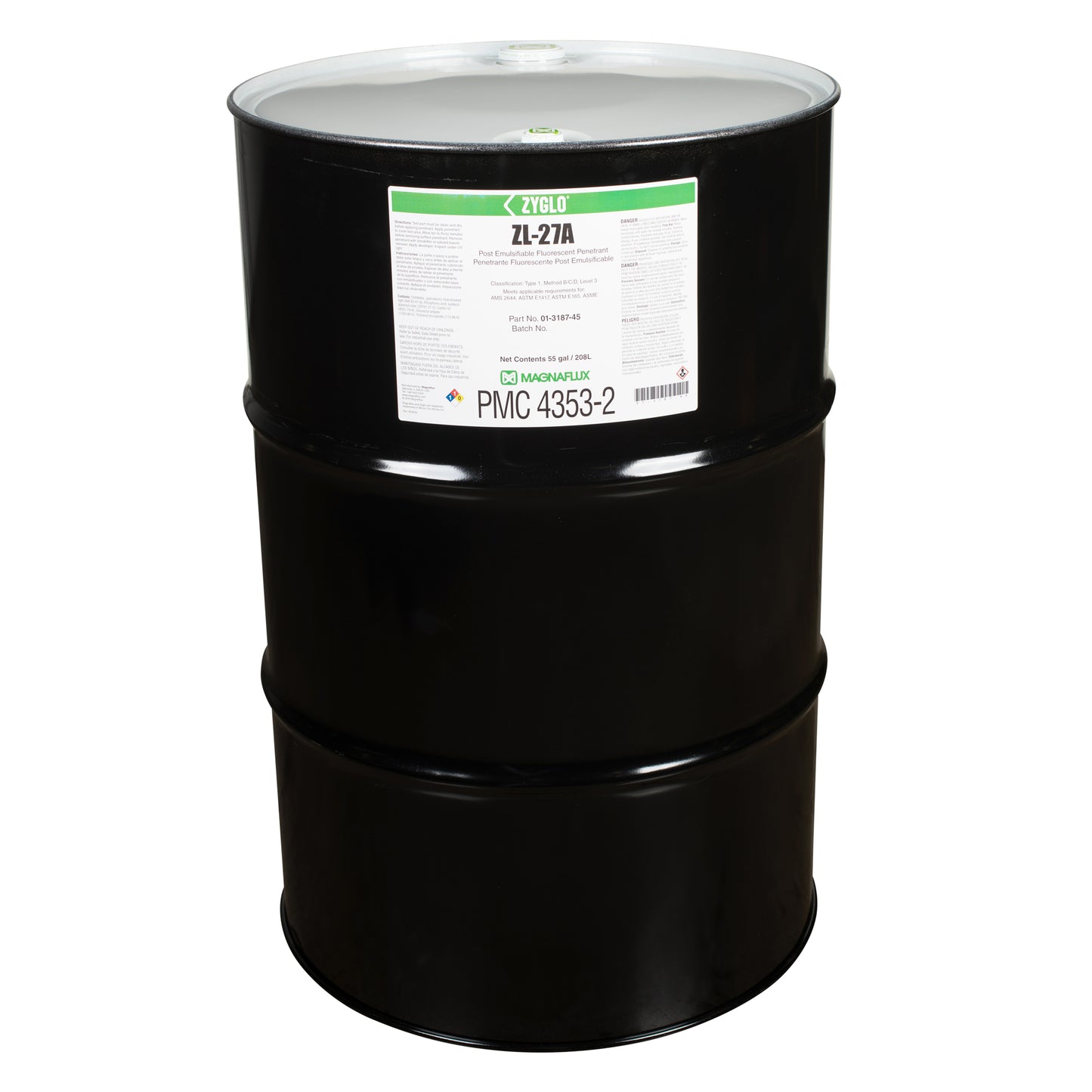 ZL-27A Post Emulsifiable Penetrants - Level 3