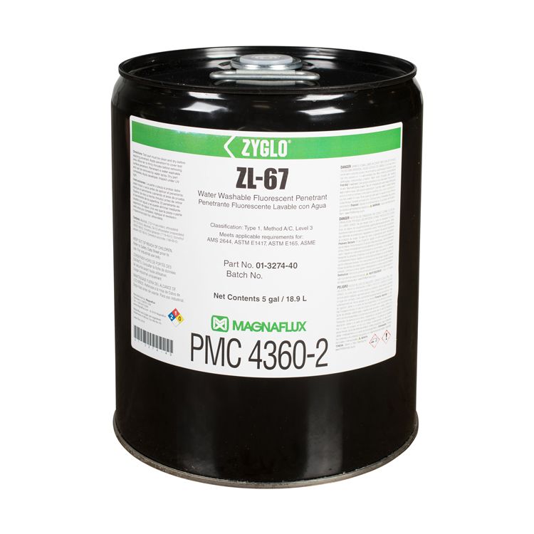 ZL-67 Water Washable Penetrant - Level 3