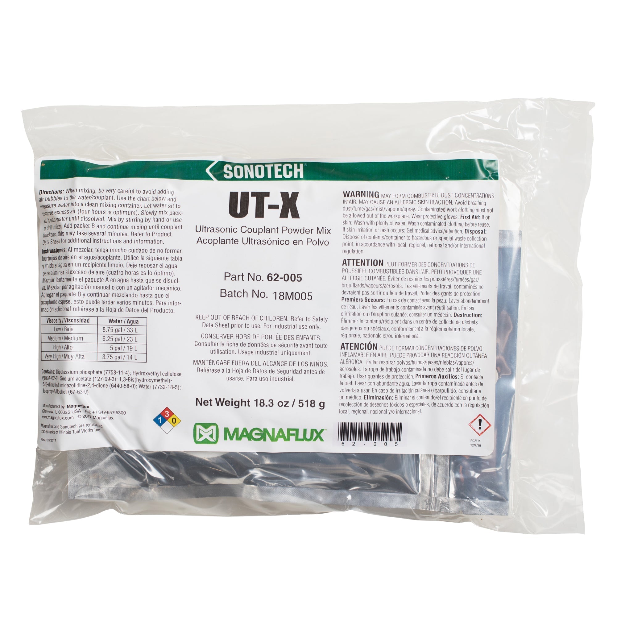 UT-X Powder – Woodward NDT